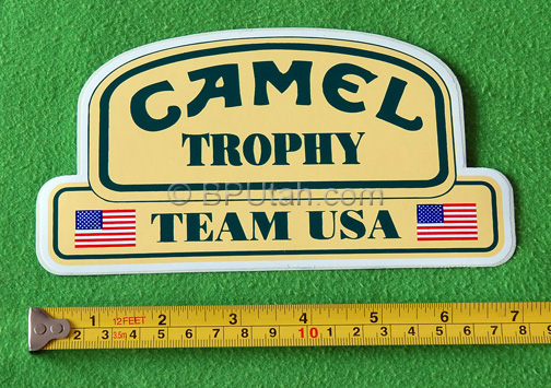 Camel Trophy Stickers for Land Rover